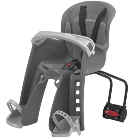 KORPA ZA DETE POLISPORT BILBY PREDNJA NA RAM zadnje kačenje dark grey-silver