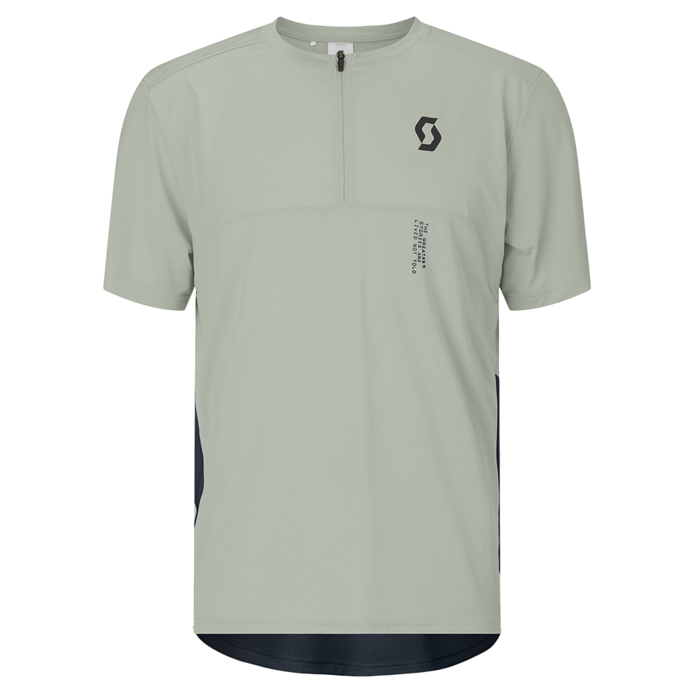 DRES SCOTT VERTIC ZIP TEE s/s