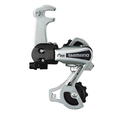 MENJAČ ZADNJI SHIMANO TOURNEY RD-TY21-B GS 6 BRZINA NA OSOVINU TOČKA SIVI