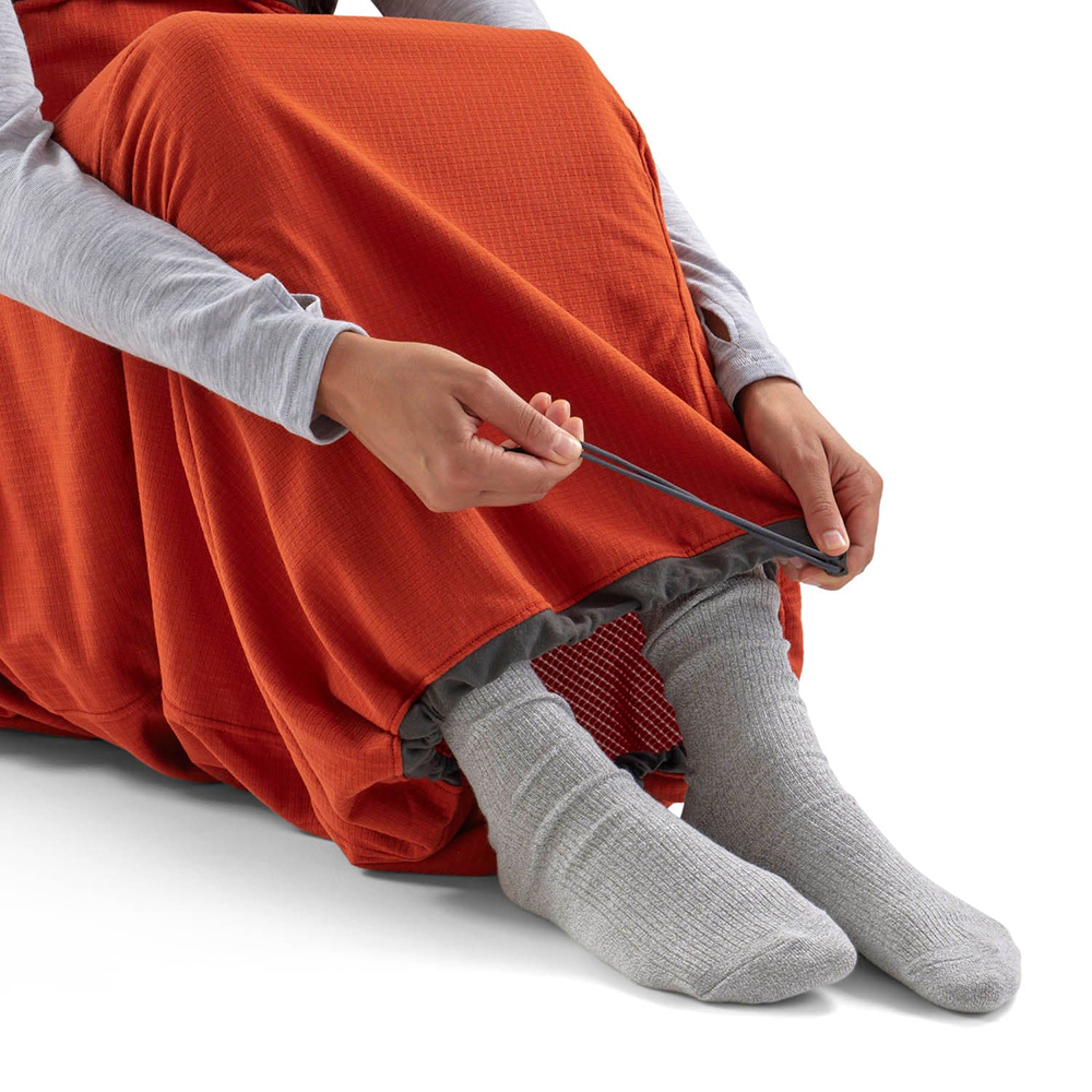 POSTELJINA ZA SPAVANJE SEA TO SUMMIT REACTOR FLEECE LINER MUMMY STANDARD spicy orange - Slika 3
