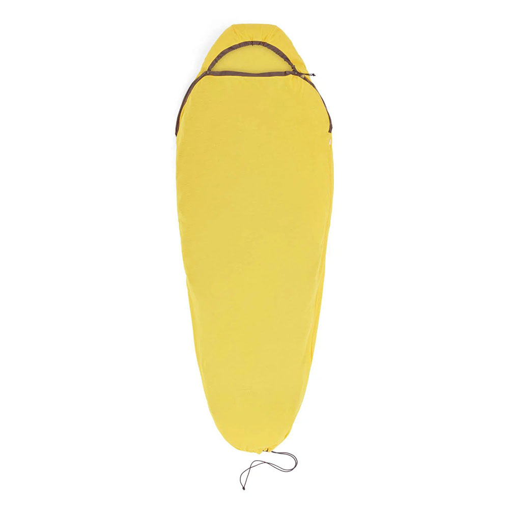 POSTELJINA ZA SPAVANJE SEA TO SUMMIT REACTOR LINER MUMMY COMPACT sulphur yellow - Slika 2