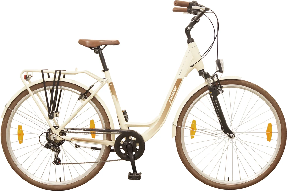 BICIKL POLAR STRADA beige-brown
