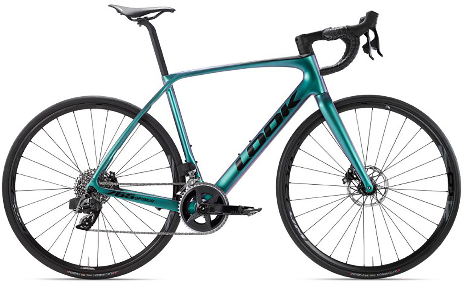 BICIKL LOOK 765 OPTIMUM 2 Disc chameleon green blue - Slika 2
