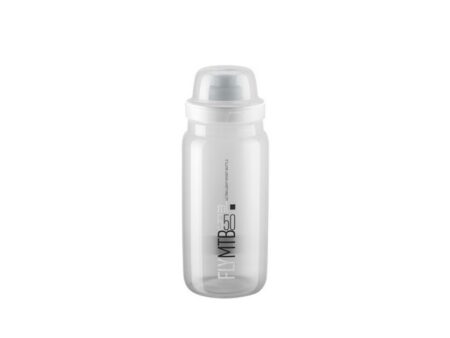 BIDON ELITE FLY MTB clear-grey 550ml