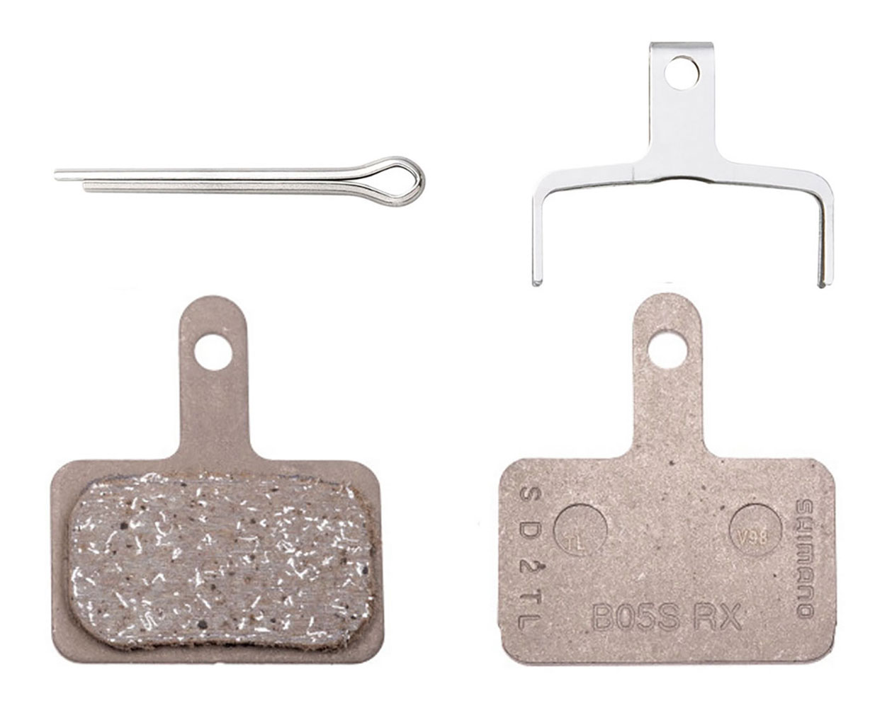 PLOČICE ZA DISK SHIMANO B05S RESIN / BR-M495 BR-M395 BR-T615 BR-TX805 - Slika 2