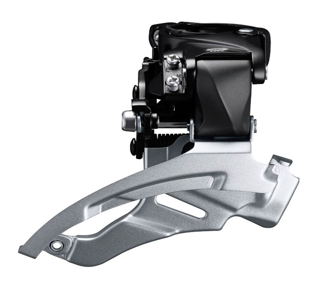 MENJAČ PREDNJI SHIMANO ALTUS FD-M2000 3X9 SA ŠELNOM 34.9mm (+28.6/31.8 ADPT) 40T TOP ANGLE DOWN SWING DUAL PULL - Slika 2