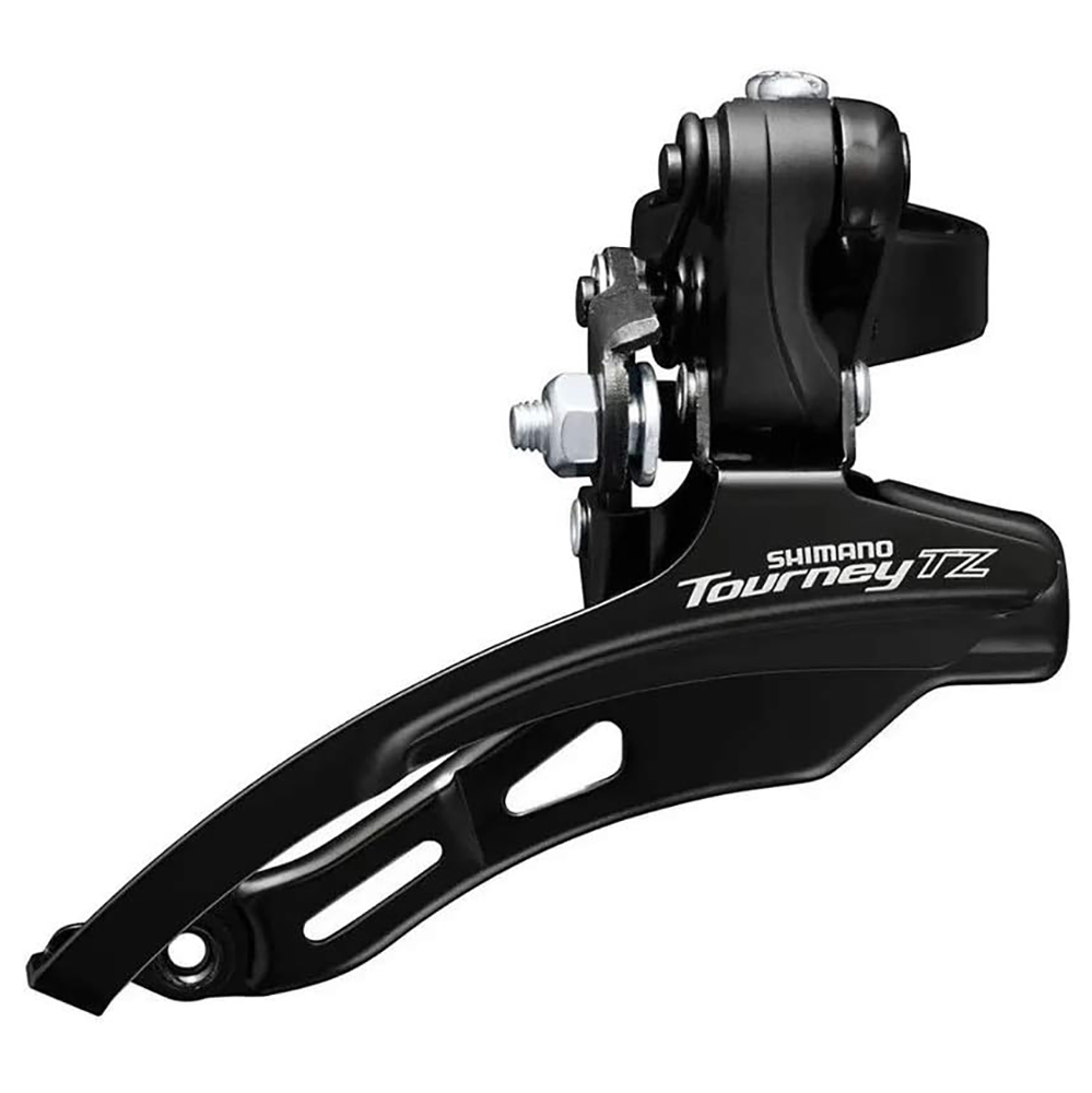 MENJAČ PREDNJI SHIMANO TOURNEY FD-TZ500-DS 3(FRICTION)X6/7 SA ŠELNOM 31.8mm 42T DOWN-SWING TOP-PULL