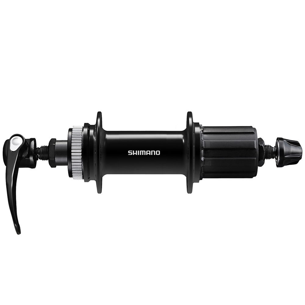 NABLA ZADNJA SHIMANO FH-QC400-HM-B 8-11 BRZINA DISK CENTER LOCK CRNA QR:178mm - Slika 2