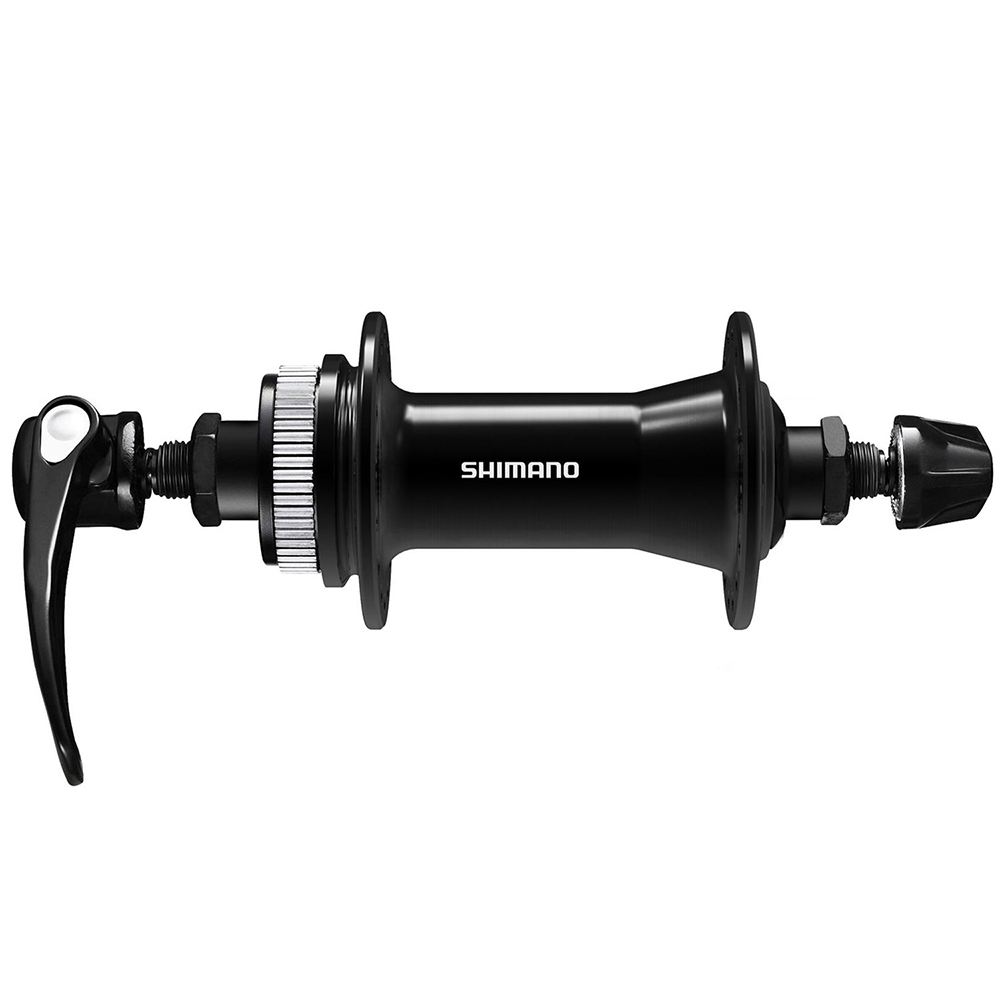 NABLA PREDNJA SHIMANO HB-QC400 DISK CENTER LOCK QR:133mm CRNA