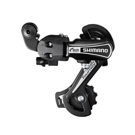 MENJAČ ZADNJI SHIMANO TOURNEY RD-TY21-B GS 6 BRZINA GS NA NOSAČ MENJAČA (KUKU) CRNI