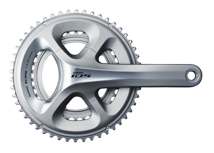 POGON SHM FC-5800-S 50X34T 11 BRZ 172.5mm 2-PCS HOLLOWTECH 2 SIVI BEZ PATRONE - Slika 2