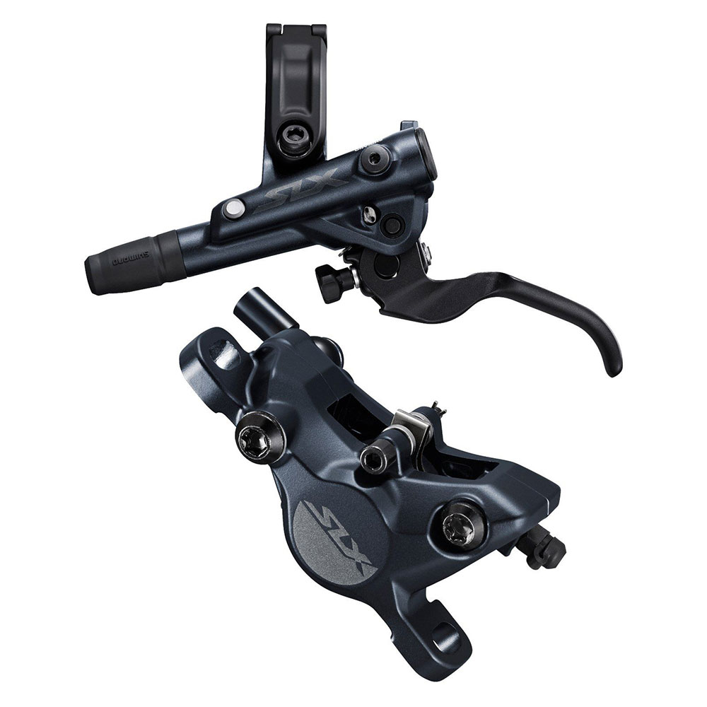 KOČNICA SHIMANO SLX BL-M7100 + BR-M7100 LEVA RUČICA + PREDNJA ČELJUST RESIN PAD CRNA