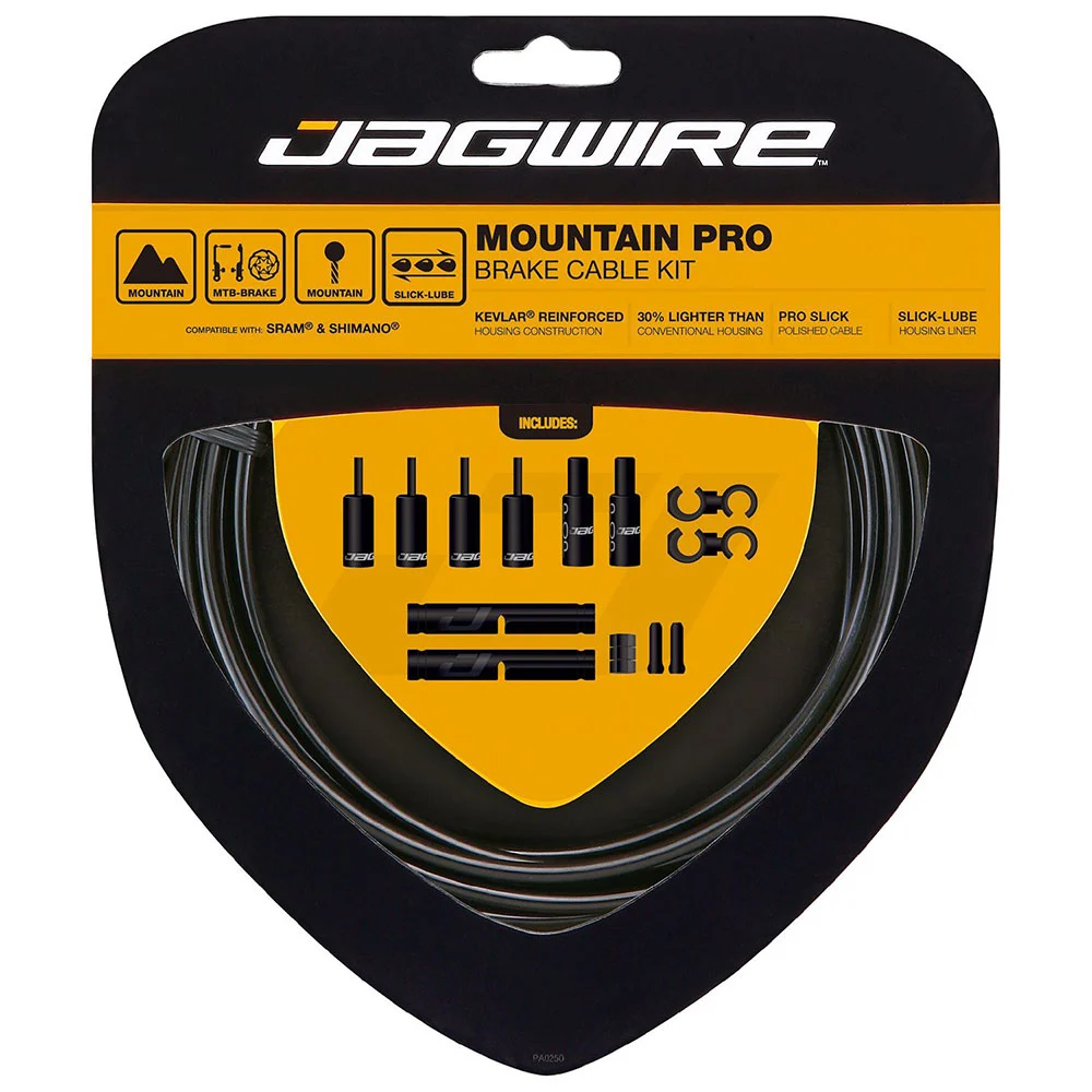 SET SAJLA+BUŽIR KOČNICE MTB PRO JAGWIRE black - Slika 2