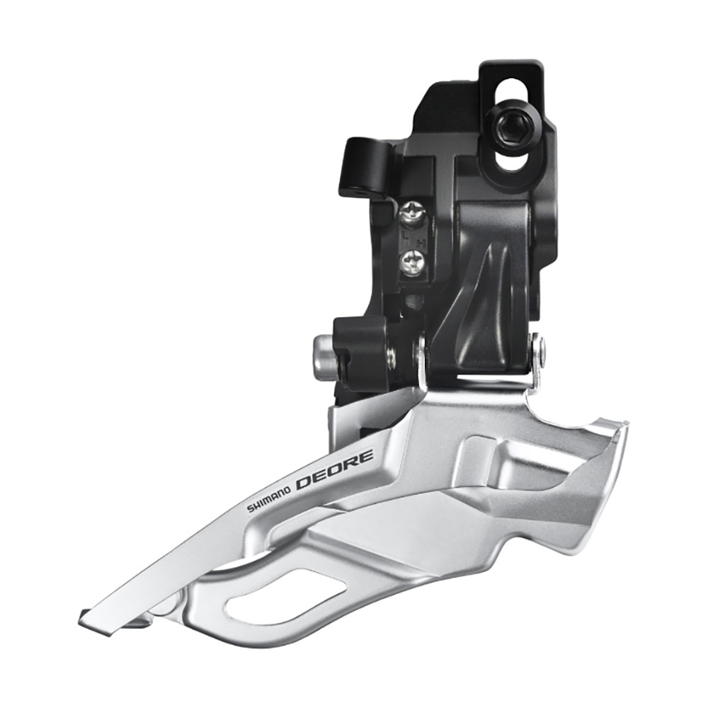 MENJAČ PREDNJI SHIMANO DEORE FD-M611 3X10 SA ŠELNOM 34.9mm 40-42T TOP DOWN-SWING DUAL-PULL - Slika 2