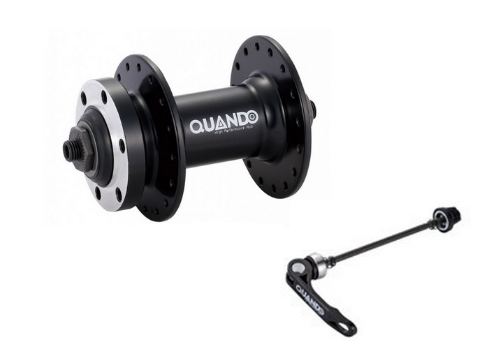 NABLA PREDNJA ALU DISK 6-BOLT 36H black QR - Slika 2