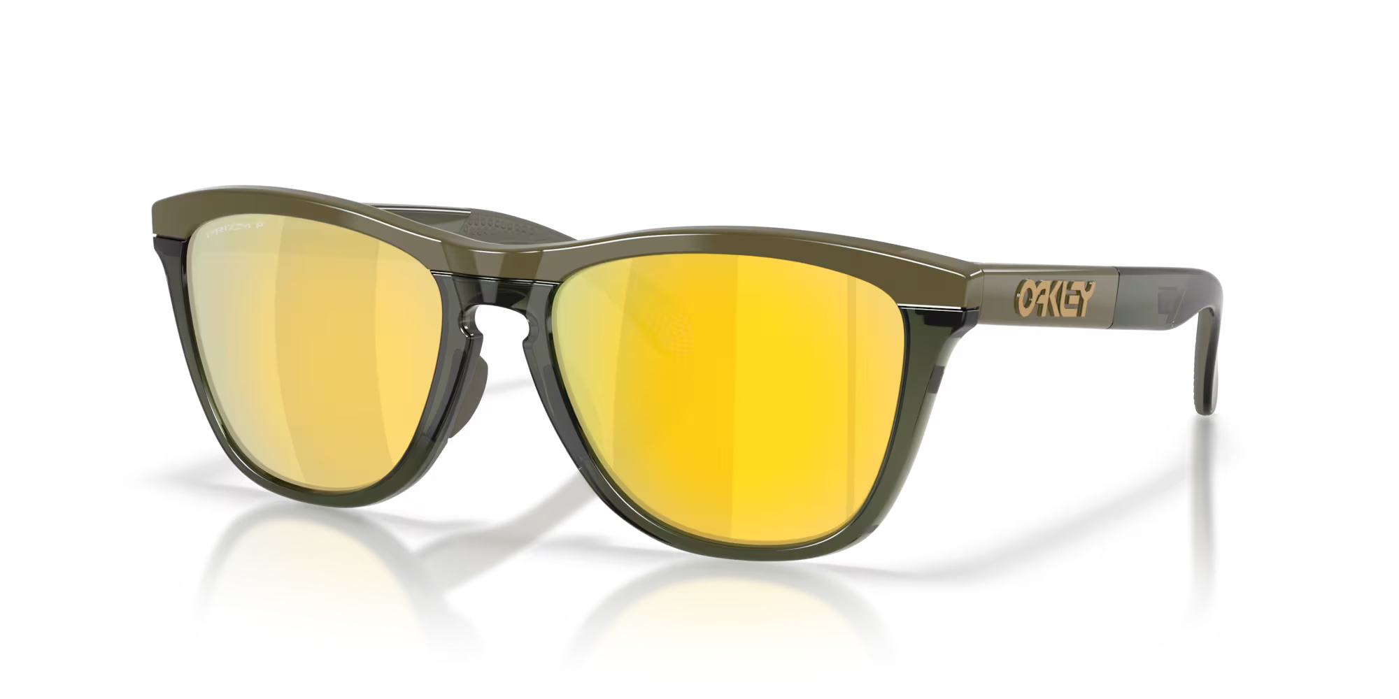 NAOČARE OAKLEY FROGSKINS RANGE XL dark brush/olive ink-prizm 24k polarized