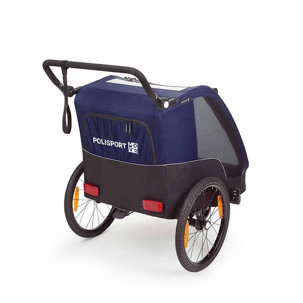 PRIKOLICA POLISPORT STROLLER grey-blue - Slika 3