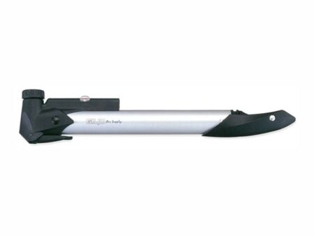 PUMPA MINI GP-91 ALU-PVC MANOMETAR silver