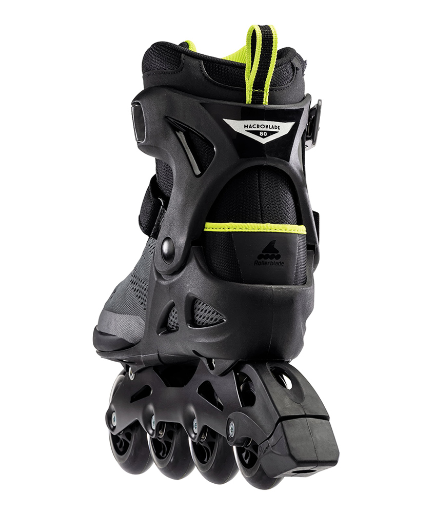 ROLERI ROLLERBLADE MACROBLADE 80 black-lime - Slika 4