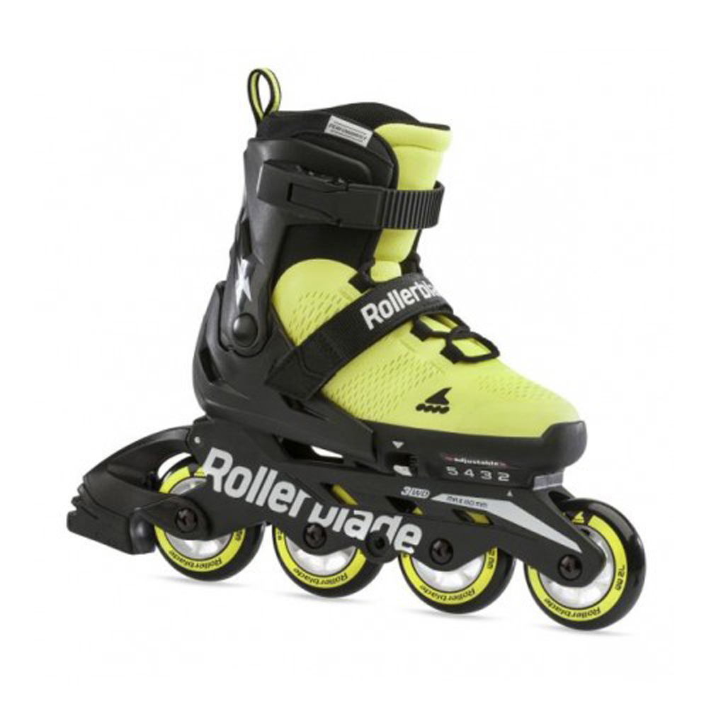 ROLERI ROLLERBLADE DEČIJI MICROBLADE SE black-neon yellow - Slika 2