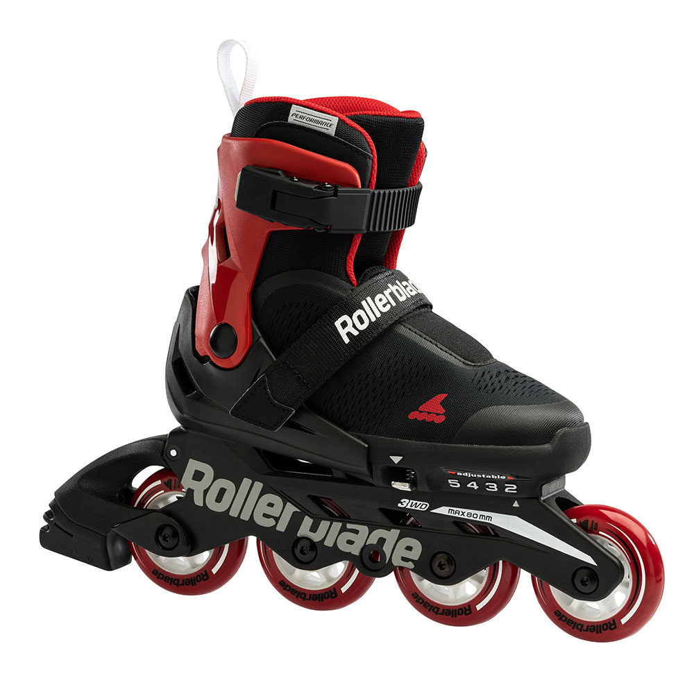 ROLERI ROLLERBLADE DEČIJI MICROBLADE FREE black-red - Slika 5