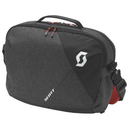 TORBA SCOTT MESSINGER 18 dark grey-red clay