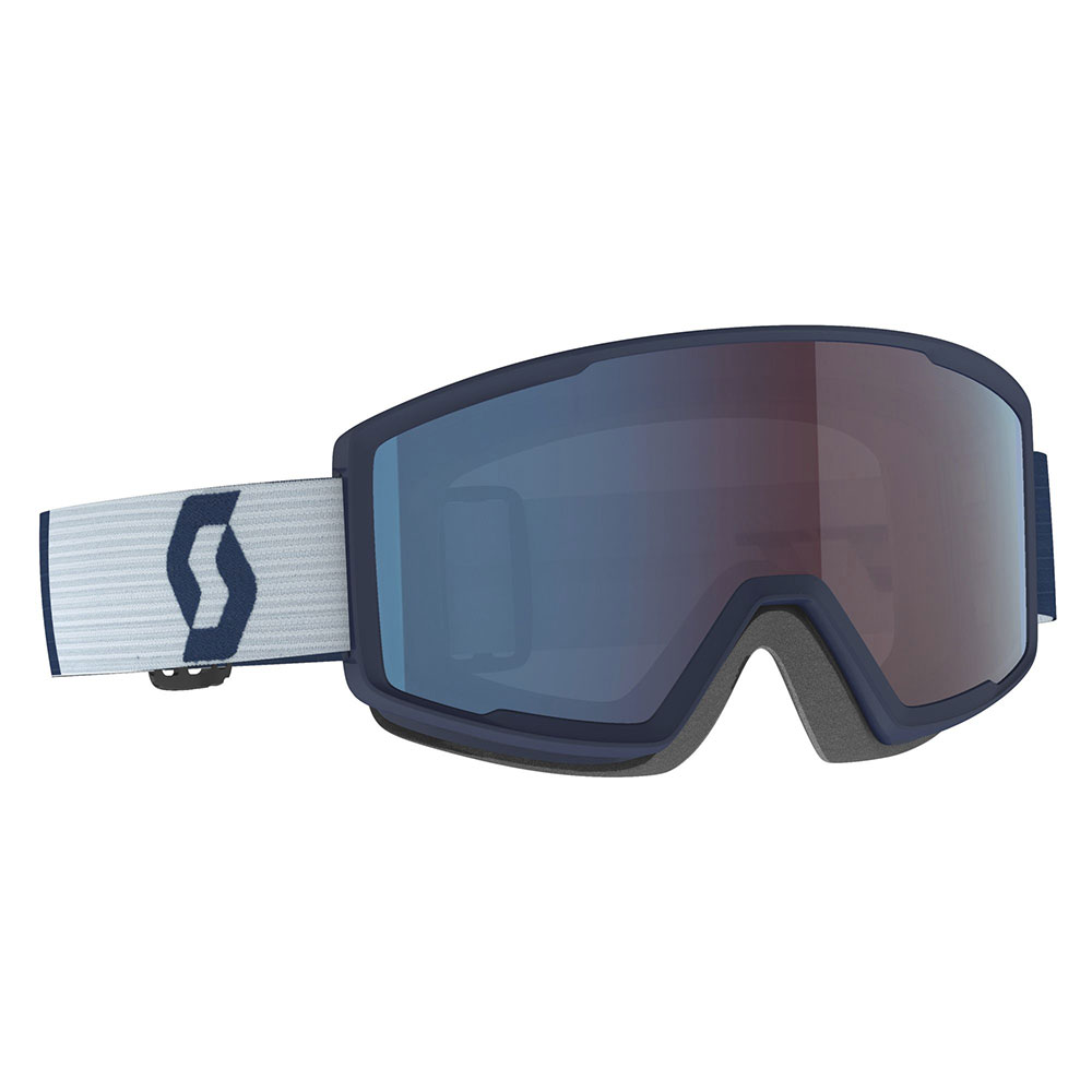 NAOČARE SKI SCOTT FACTOR PRO glow green-AMP black chrome S3
