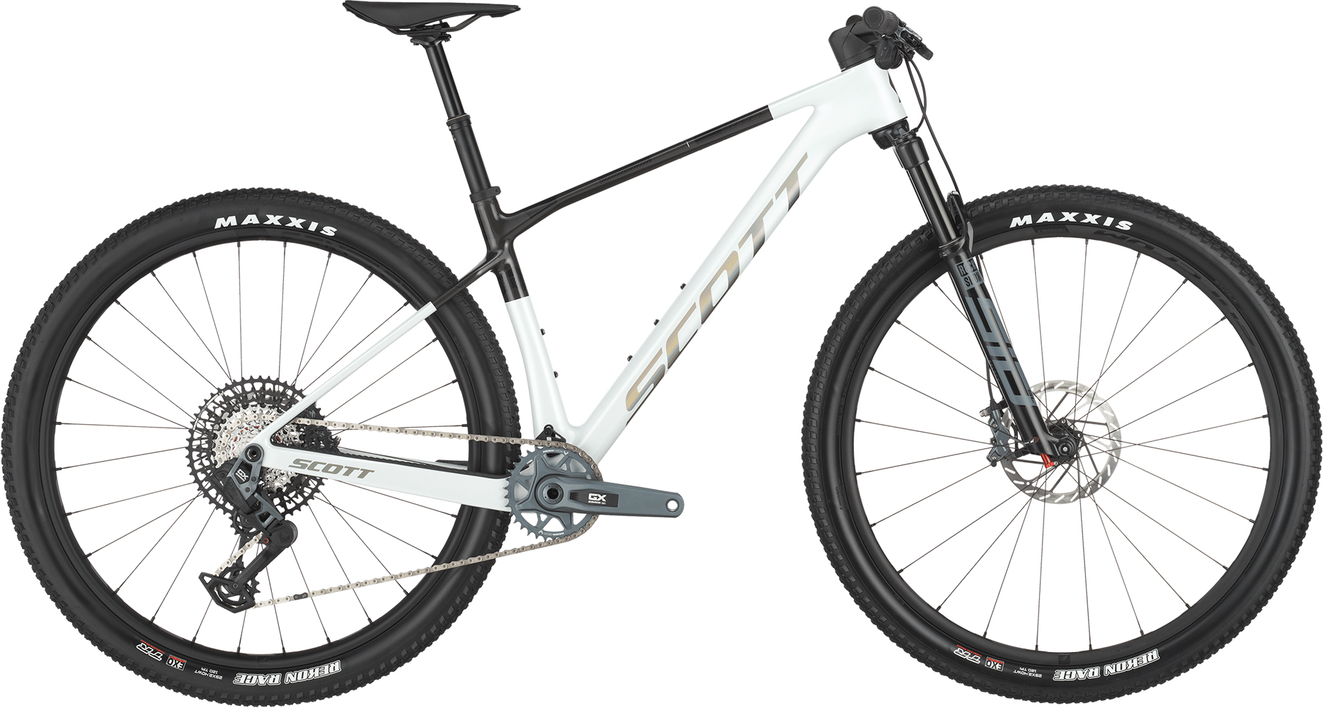 BICIKL SCOTT SCALE RC TEAM ISSUE cumulus white-carbon black
