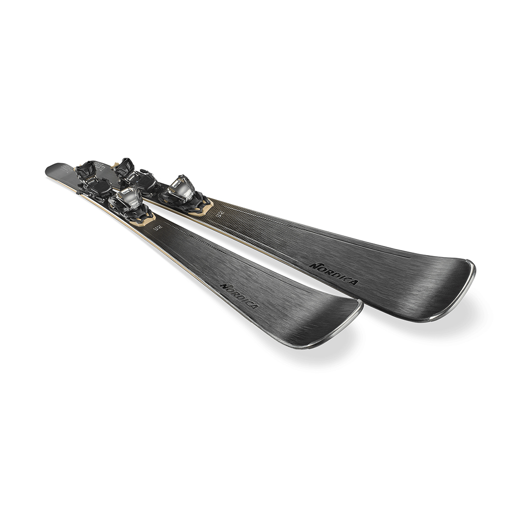 SKIJE NORDICA BELLE DC 72 black-gold TP2 LIGHT 11 FDT (0C5109NG)