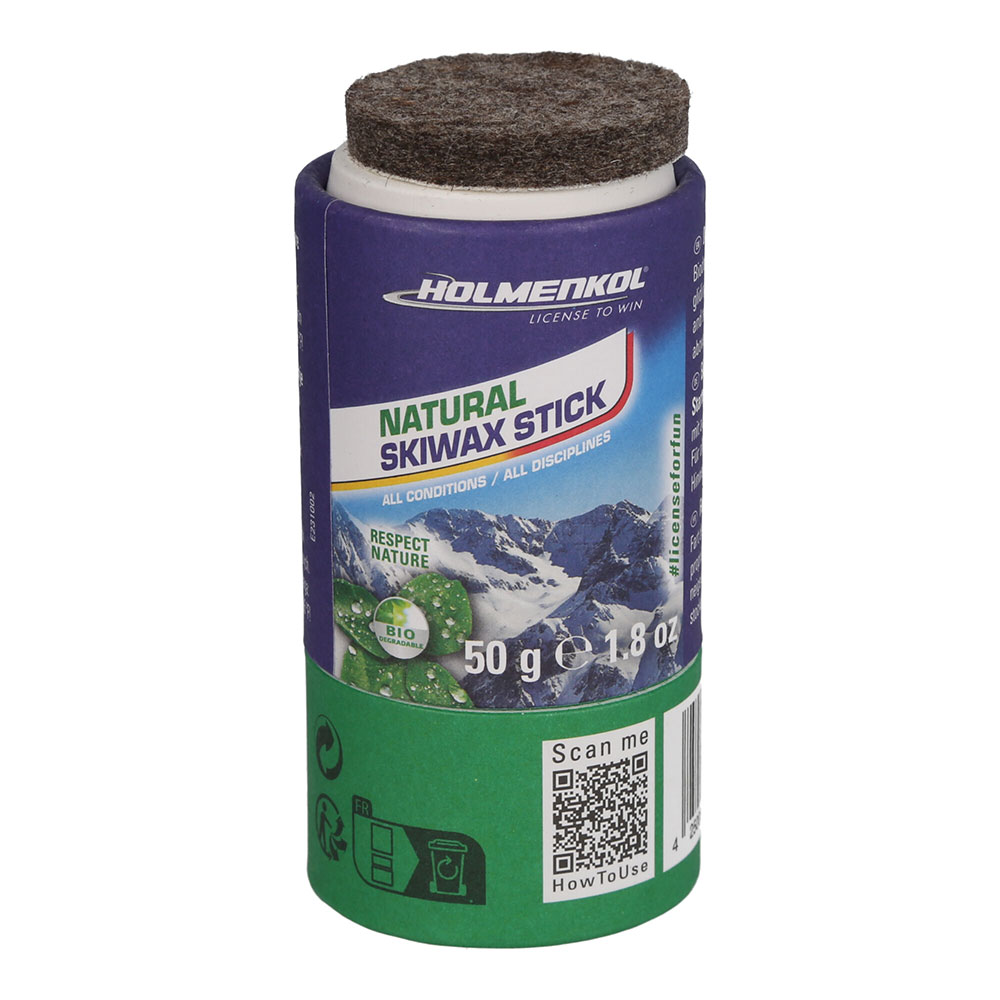 VOSAK ZA SKIJE HOLMENKOL NATURAL STICK 50g - Slika 2
