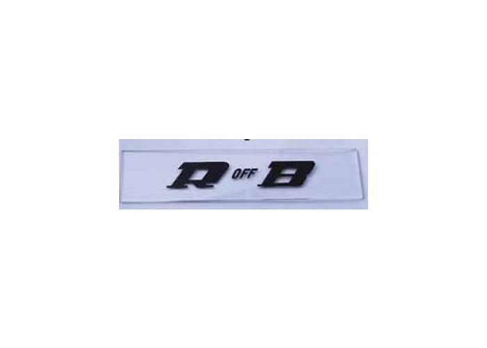 PVC STRUGAČ VOSKA ROFFB 320x70x4 mm ZA SNB - Slika 2