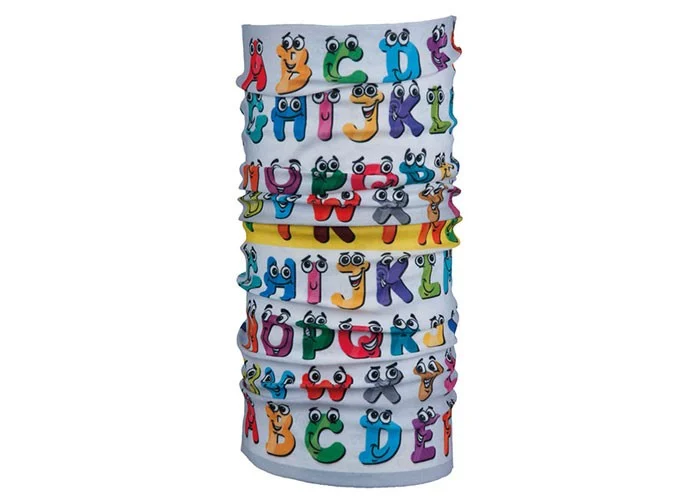 BANDANA VIKING DEČIJA ALPHABET white - Slika 2