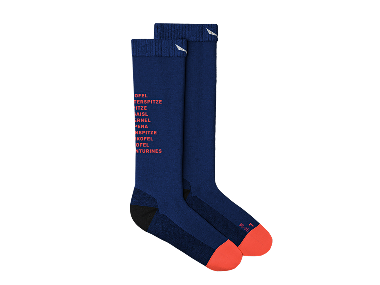 ČARAPE SALEWA ŽENSKE ORTLES DOLOMITES MERINO CREW blue-electric - Slika 2