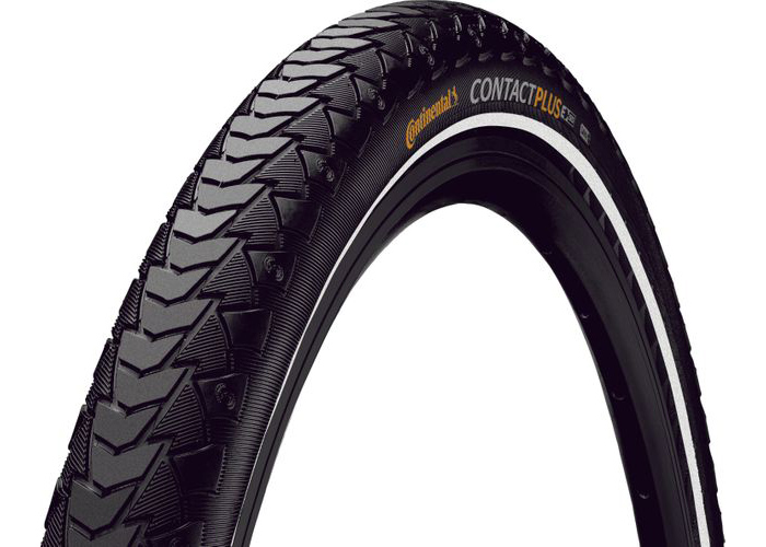 GUMA SPOLJAŠNJA 700x32C CONTINENTAL CONTACT PLUS black/black Reflex - Slika 2