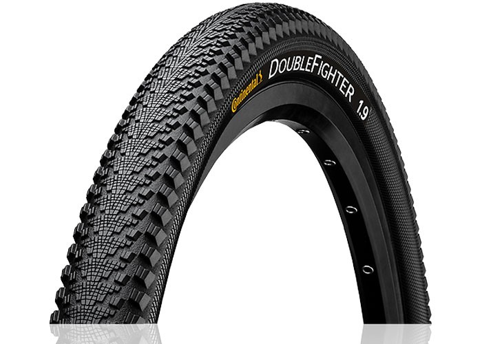 GUMA SPOLJAŠNJA 24x2.0 CONTINENTAL DOUBLE FIGHTER III black/black