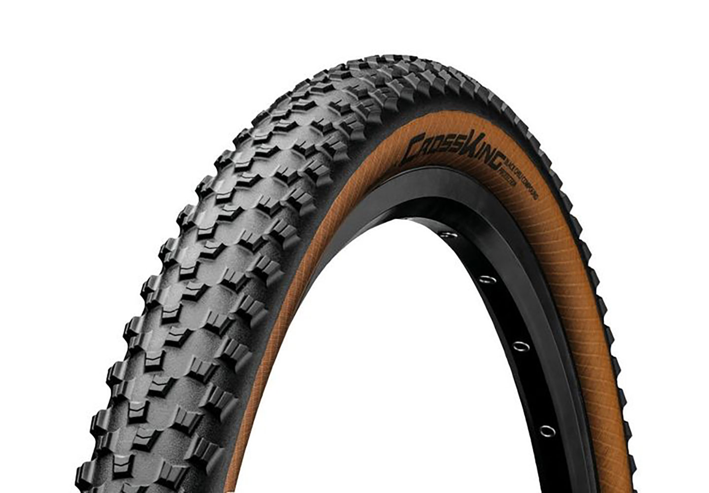 GUMA SPOLJAŠNJA 29x2.2 CONTINENTAL CROSS KING PT black/bernstein Skin kevlar - Slika 2