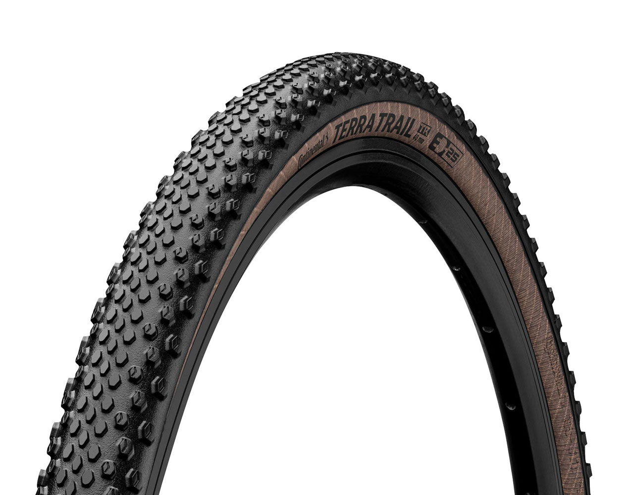 GUMA SPOLJAŠNJA 700x40C CONTINENTAL TERRA TRAIL TL SW black/brown Skin kevlar - Slika 2