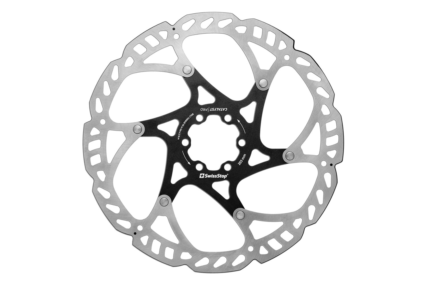 ROTOR DISK KOČNICE SWISSTOP CATALYST PRO 203mm 6-BOLT - Slika 2