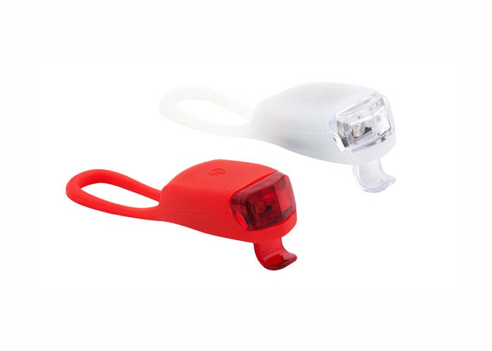 BLJESKALICA PREDNJA+ZADNJA XC 221 LED white-red