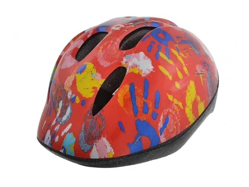 KACIGA-BELLELLI HAND PRINT ORANGE 53-56cm S HB6-5