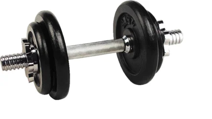 TRENAŽER-SET TEGOVA ŠIPKA+TEGOVI 10kg CRNI CAPRIOLO